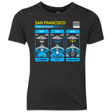 T-Shirts Vintage Black / YXS Three Storms Youth Triblend T-Shirt