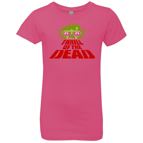 T-Shirts Hot Pink / YXS Thrill of the Dead Girls Premium T-Shirt