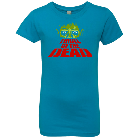T-Shirts Turquoise / YXS Thrill of the Dead Girls Premium T-Shirt