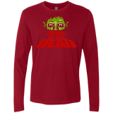 T-Shirts Cardinal / Small Thrill of the Dead Men's Premium Long Sleeve