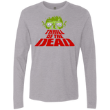T-Shirts Heather Grey / Small Thrill of the Dead Men's Premium Long Sleeve
