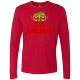 T-Shirts Red / Small Thrill of the Dead Men's Premium Long Sleeve