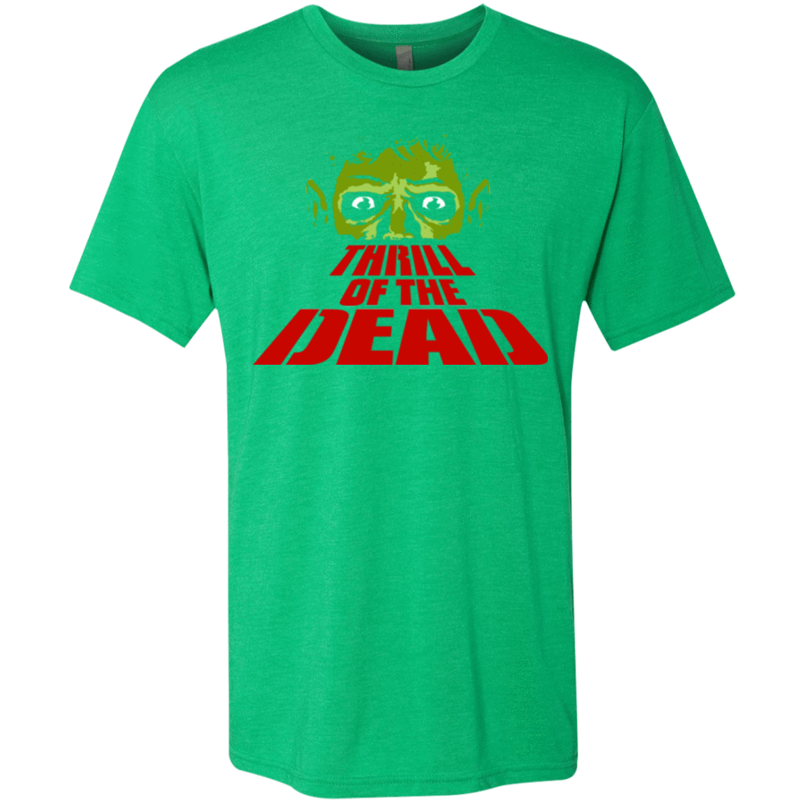 T-Shirts Envy / Small Thrill of the Dead Men's Triblend T-Shirt