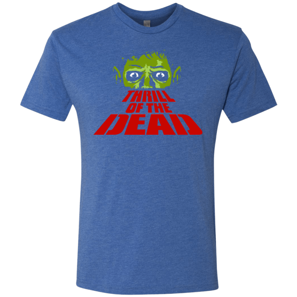 T-Shirts Vintage Royal / Small Thrill of the Dead Men's Triblend T-Shirt