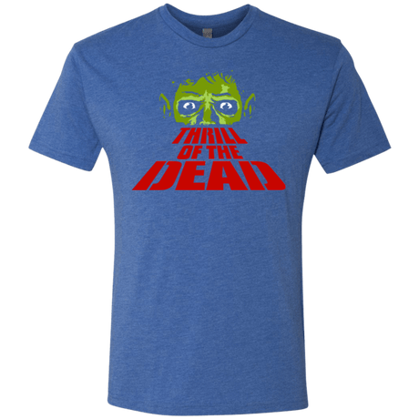 T-Shirts Vintage Royal / Small Thrill of the Dead Men's Triblend T-Shirt