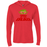 T-Shirts Vintage Red / X-Small Thrill of the Dead Triblend Long Sleeve Hoodie Tee