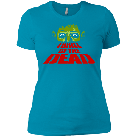 T-Shirts Turquoise / X-Small Thrill of the Dead Women's Premium T-Shirt