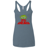 T-Shirts Indigo / X-Small Thrill of the Dead Women's Triblend Racerback Tank