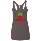 T-Shirts Macchiato / X-Small Thrill of the Dead Women's Triblend Racerback Tank