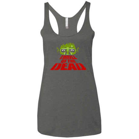 T-Shirts Premium Heather / X-Small Thrill of the Dead Women's Triblend Racerback Tank
