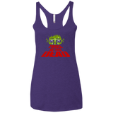 T-Shirts Purple / X-Small Thrill of the Dead Women's Triblend Racerback Tank