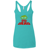T-Shirts Tahiti Blue / X-Small Thrill of the Dead Women's Triblend Racerback Tank