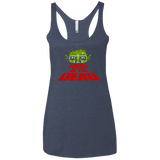 T-Shirts Vintage Navy / X-Small Thrill of the Dead Women's Triblend Racerback Tank