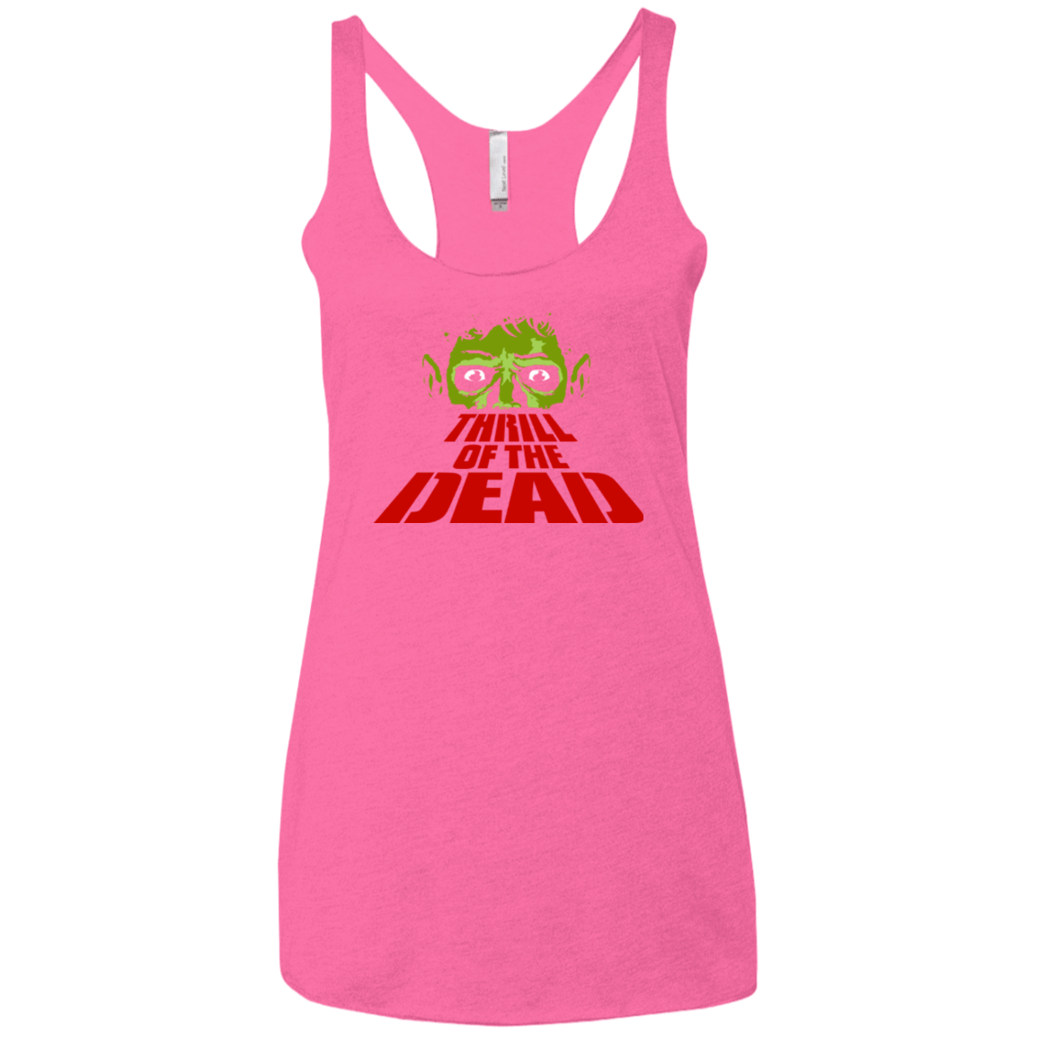 T-Shirts Vintage Pink / X-Small Thrill of the Dead Women's Triblend Racerback Tank
