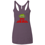 T-Shirts Vintage Purple / X-Small Thrill of the Dead Women's Triblend Racerback Tank