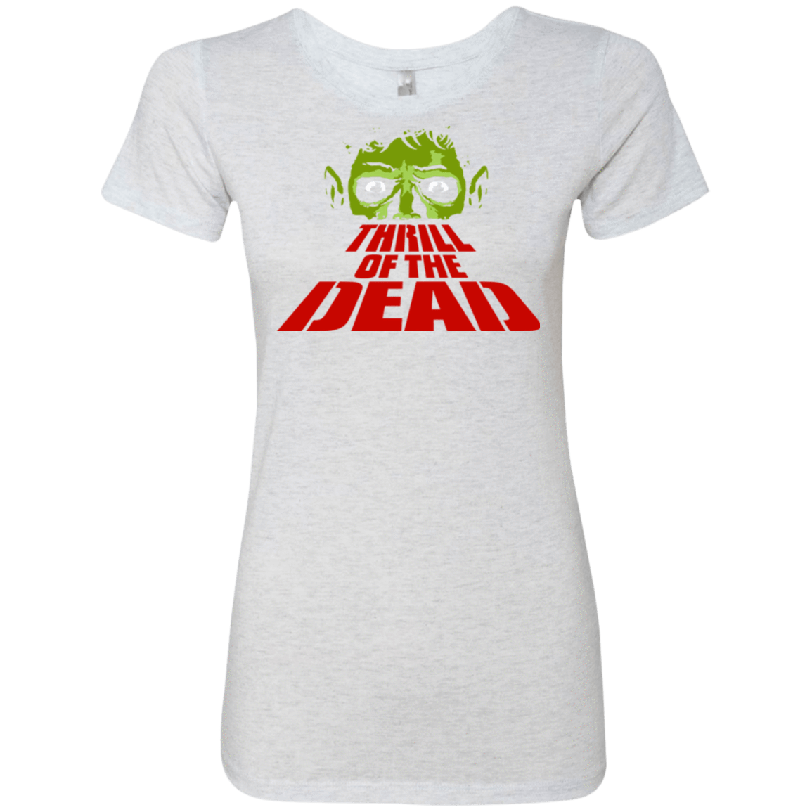 T-Shirts Heather White / Small Thrill of the Dead Women's Triblend T-Shirt