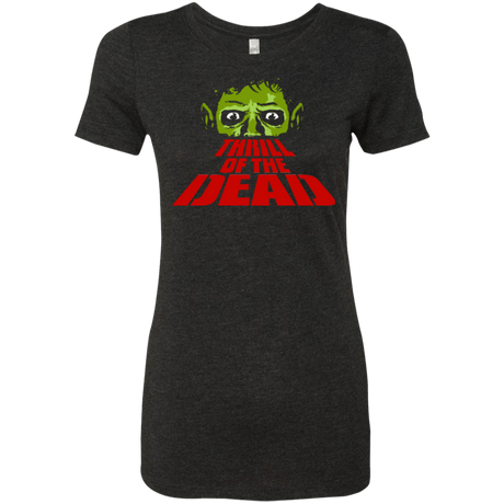 T-Shirts Vintage Black / Small Thrill of the Dead Women's Triblend T-Shirt