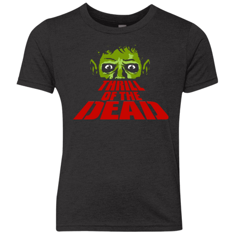 T-Shirts Vintage Black / YXS Thrill of the Dead Youth Triblend T-Shirt