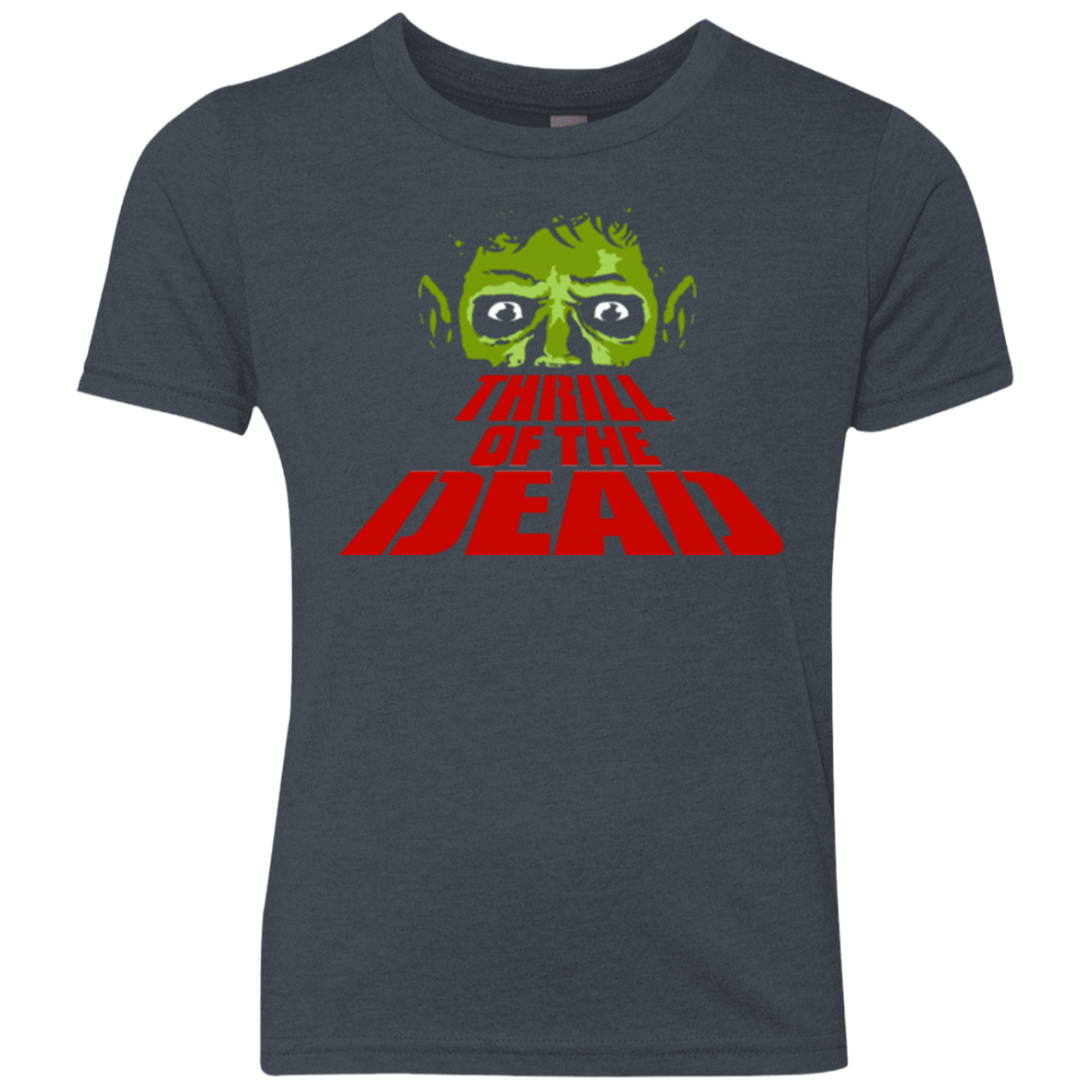 T-Shirts Vintage Navy / YXS Thrill of the Dead Youth Triblend T-Shirt