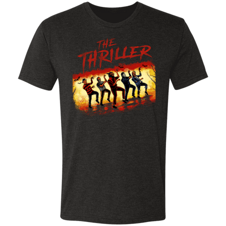 T-Shirts Vintage Black / S Thriller Dance Men's Triblend T-Shirt