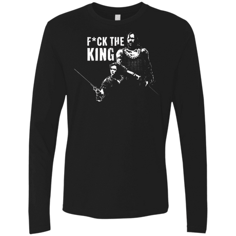 T-Shirts Black / Small Throne Fiction Men's Premium Long Sleeve