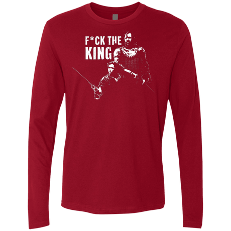 T-Shirts Cardinal / Small Throne Fiction Men's Premium Long Sleeve