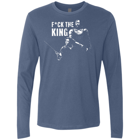 T-Shirts Indigo / Small Throne Fiction Men's Premium Long Sleeve