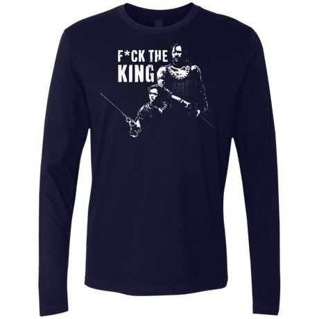 T-Shirts Midnight Navy / Small Throne Fiction Men's Premium Long Sleeve