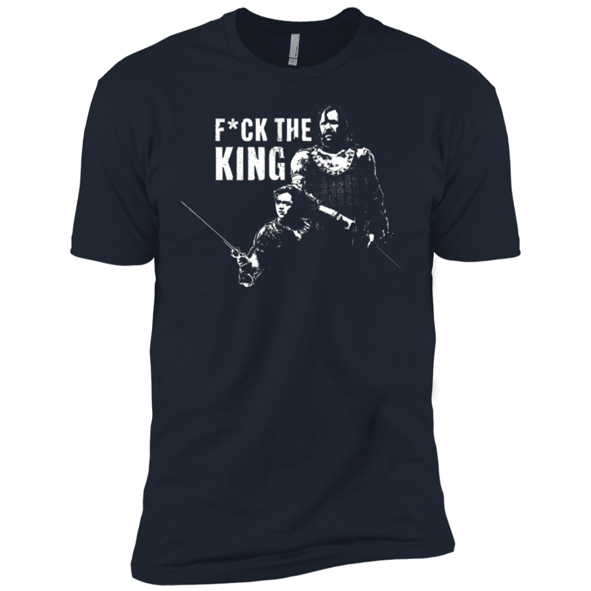 T-Shirts Midnight Navy / X-Small Throne Fiction Men's Premium T-Shirt
