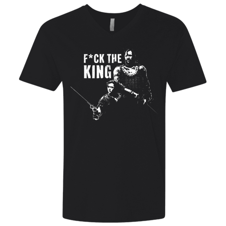T-Shirts Black / X-Small Throne Fiction Men's Premium V-Neck