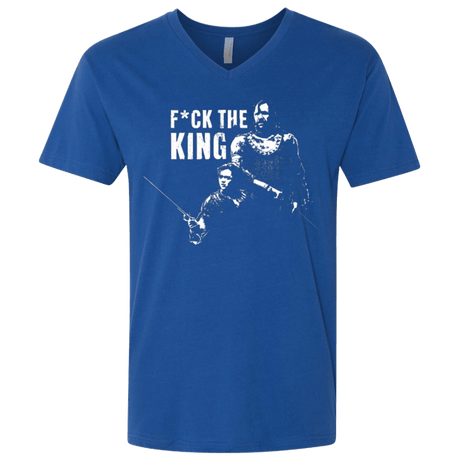 T-Shirts Royal / X-Small Throne Fiction Men's Premium V-Neck