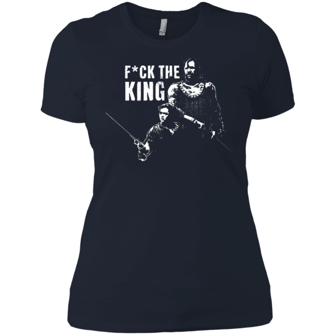 T-Shirts Midnight Navy / X-Small Throne Fiction Women's Premium T-Shirt