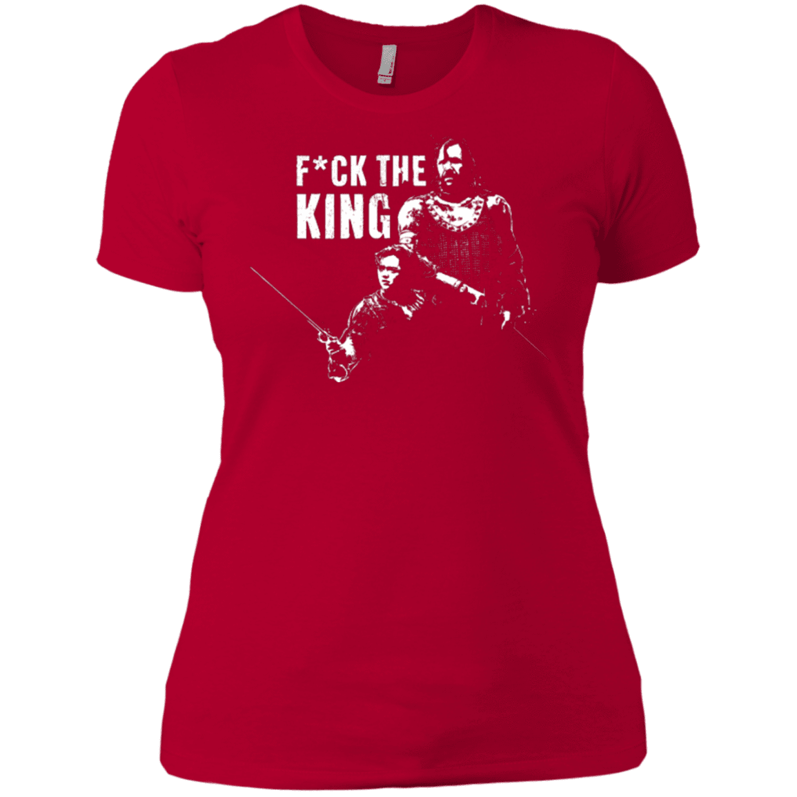 T-Shirts Red / X-Small Throne Fiction Women's Premium T-Shirt