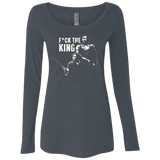 T-Shirts Vintage Navy / Small Throne Fiction Women's Triblend Long Sleeve Shirt