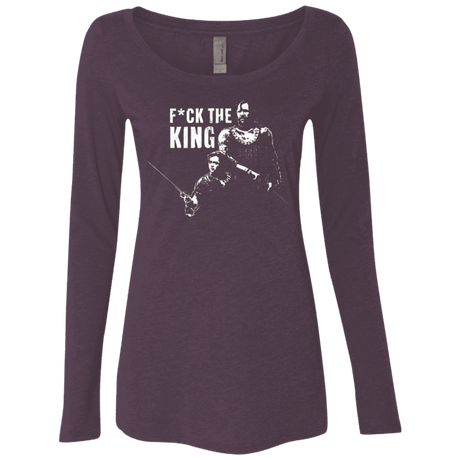 T-Shirts Vintage Purple / Small Throne Fiction Women's Triblend Long Sleeve Shirt