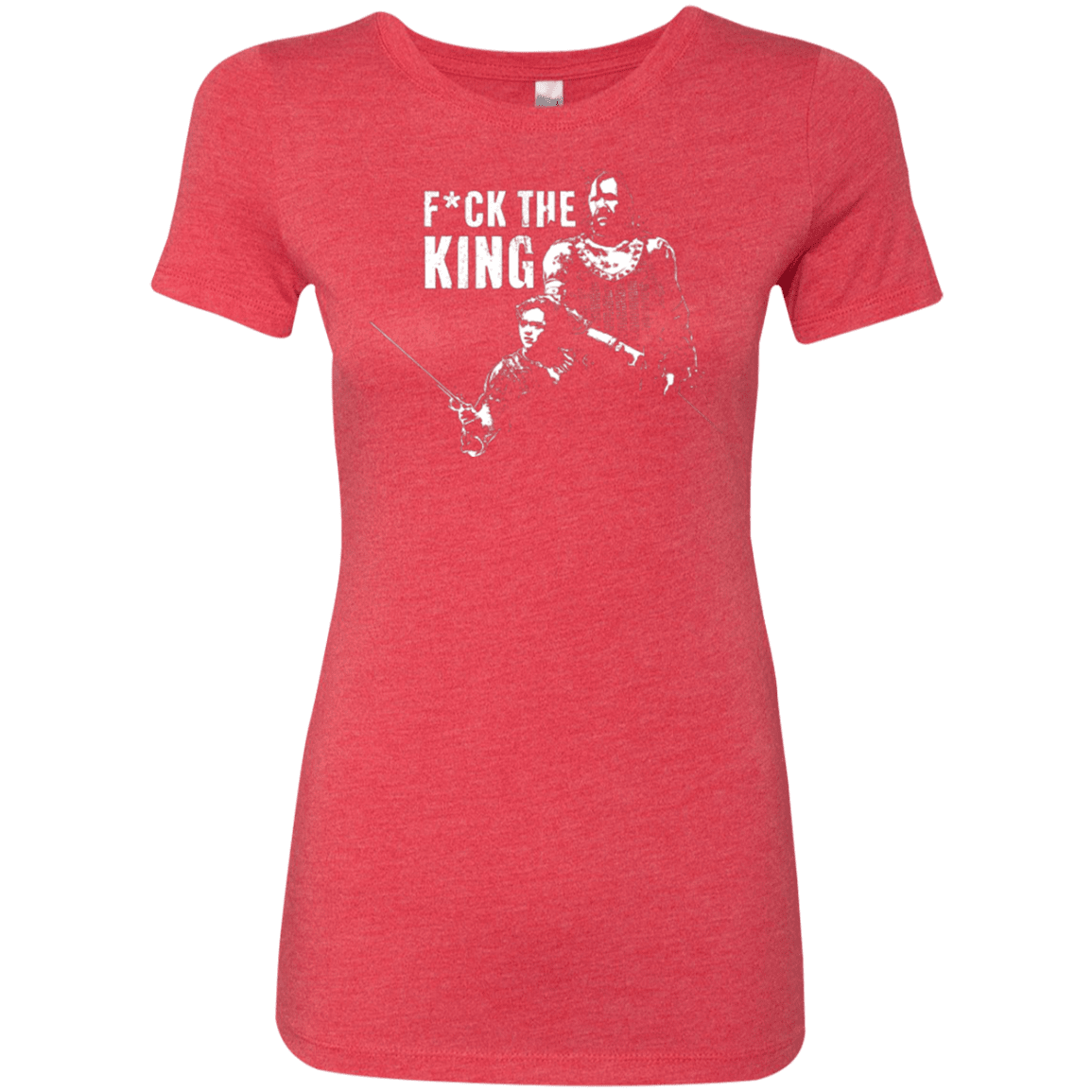 T-Shirts Vintage Red / Small Throne Fiction Women's Triblend T-Shirt