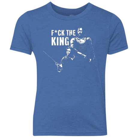 T-Shirts Vintage Royal / YXS Throne Fiction Youth Triblend T-Shirt