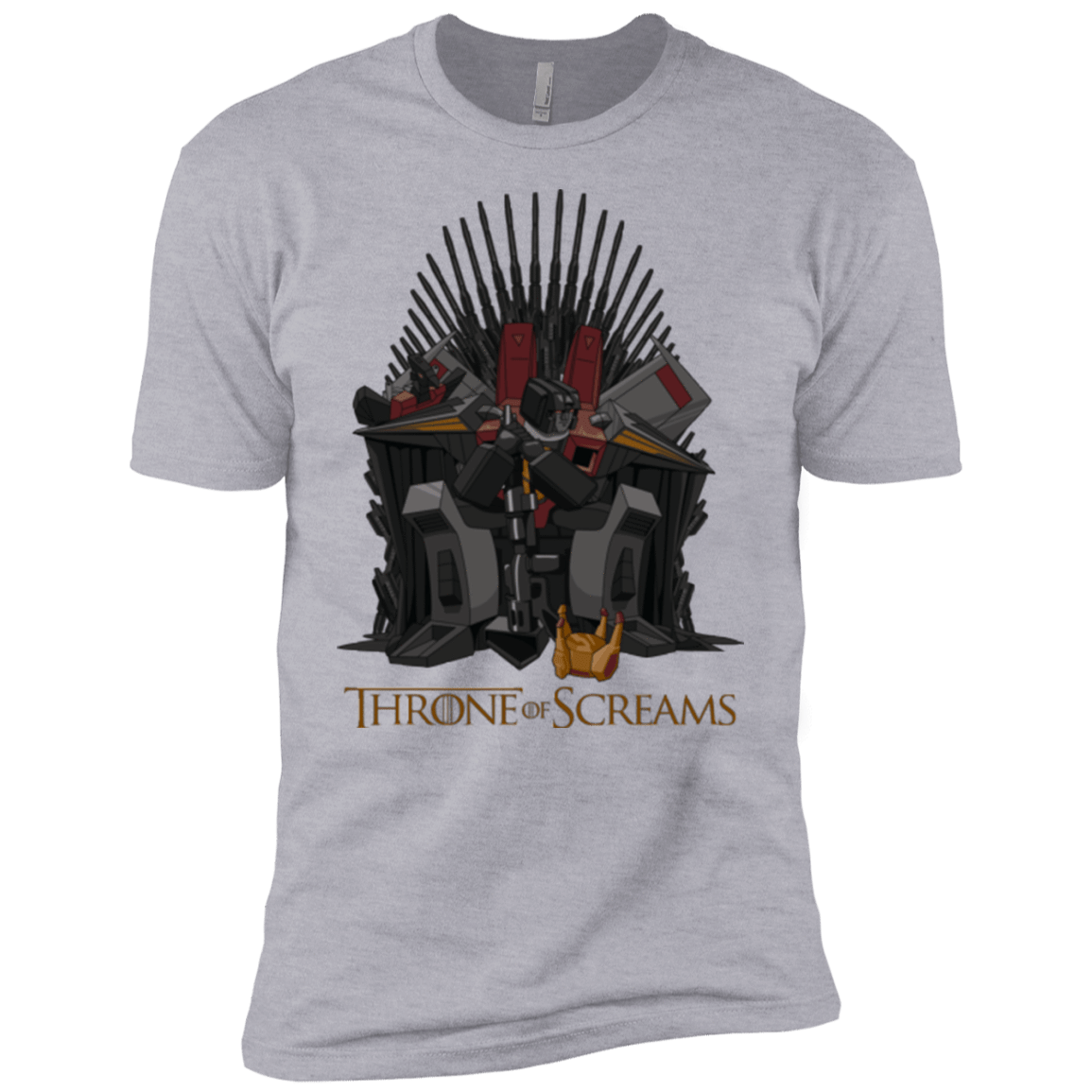 T-Shirts Heather Grey / YXS Throne Of Screams Boys Premium T-Shirt