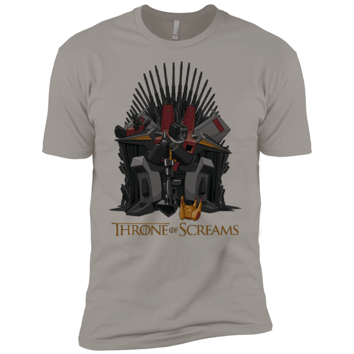 T-Shirts Light Grey / YXS Throne Of Screams Boys Premium T-Shirt