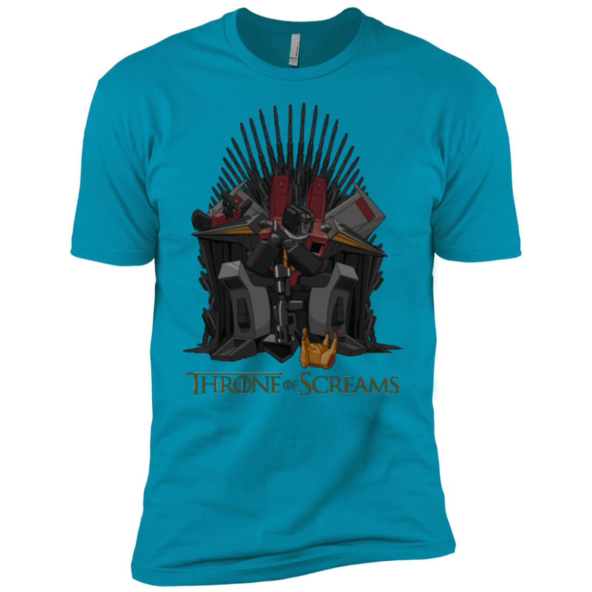 T-Shirts Turquoise / YXS Throne Of Screams Boys Premium T-Shirt