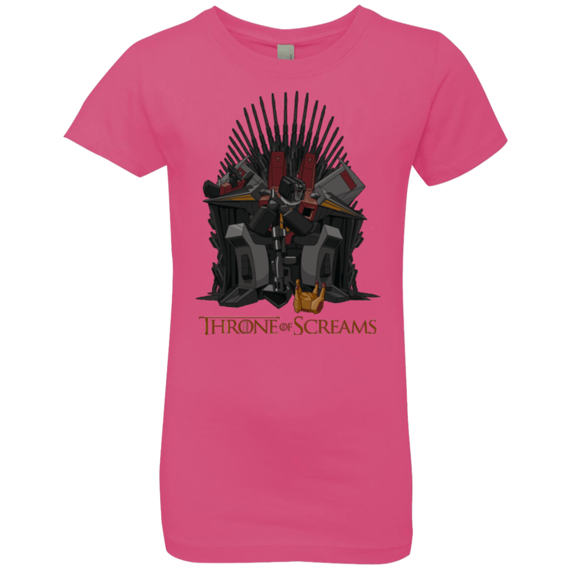 T-Shirts Hot Pink / YXS Throne Of Screams Girls Premium T-Shirt