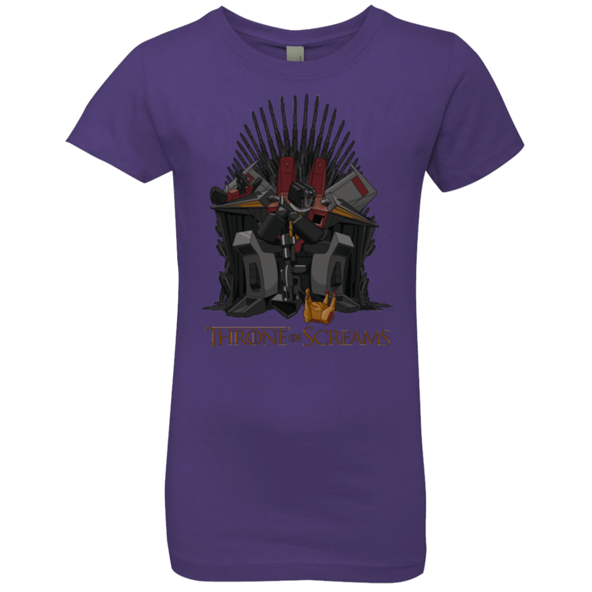 T-Shirts Purple Rush / YXS Throne Of Screams Girls Premium T-Shirt