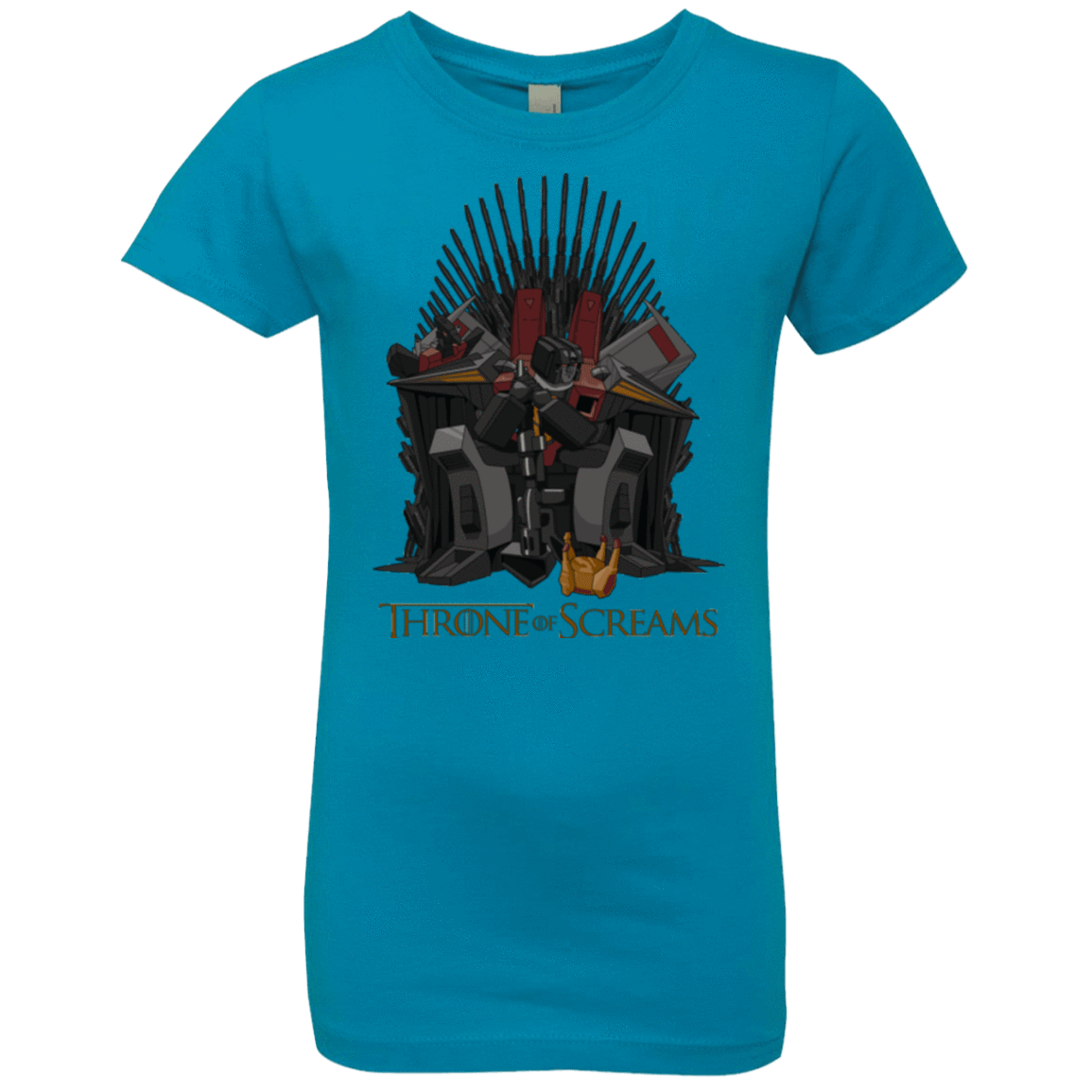 T-Shirts Turquoise / YXS Throne Of Screams Girls Premium T-Shirt