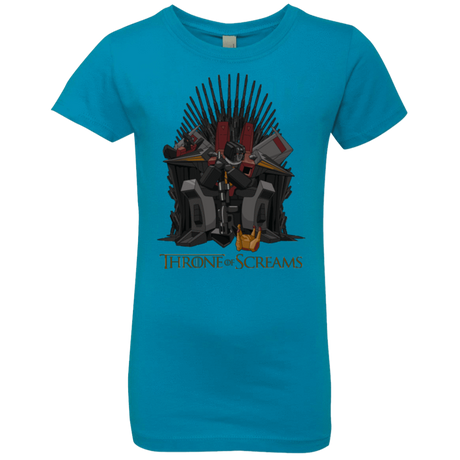 T-Shirts Turquoise / YXS Throne Of Screams Girls Premium T-Shirt