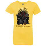 T-Shirts Vibrant Yellow / YXS Throne Of Screams Girls Premium T-Shirt