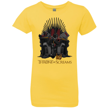 T-Shirts Vibrant Yellow / YXS Throne Of Screams Girls Premium T-Shirt