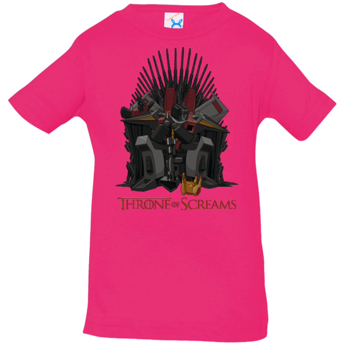 T-Shirts Hot Pink / 6 Months Throne Of Screams Infant Premium T-Shirt
