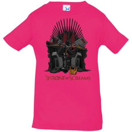 T-Shirts Hot Pink / 6 Months Throne Of Screams Infant Premium T-Shirt