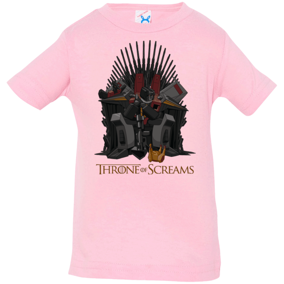 T-Shirts Pink / 6 Months Throne Of Screams Infant Premium T-Shirt