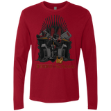 T-Shirts Cardinal / Small Throne Of Screams Men's Premium Long Sleeve